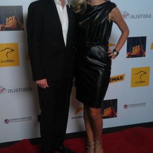 Charlie Hopkins and Nicole Hopkins at the Australians in Film Awards and Benefit gala 2013