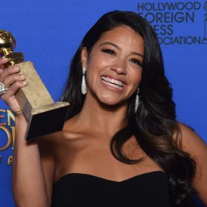Gina Rodriguez at event of The 72nd Annual Golden Globe Awards (2015)