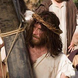 Clint James as Jesus in The Blacksmith and the Carpenter