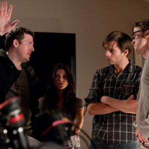 Tom Felton, Todd Lincoln and Sebastian Stan in The Apparition (2012)