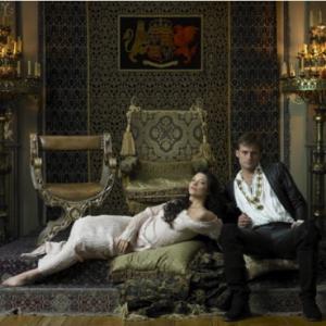 Callum Blue and Natalie Dormer in The Tudors 2007