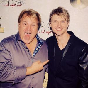 Supernatural Producer Jim Michaels and Chad Rook at the BE SCENE Red Carpet Event