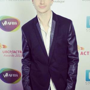 Chad Rook at the UBCP/ACTRA Awards