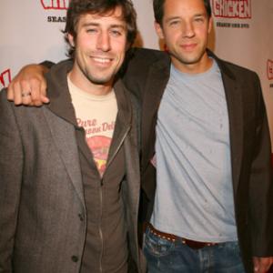 Josh Cooke and Todd Grinnell at event of Robot Chicken 2005