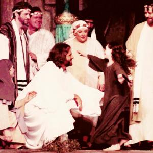 The Los Angeles Passion Play. Coleman McClary as Jesus.