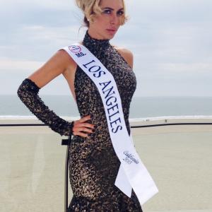 Miss CA/ World dress by Camille Wood