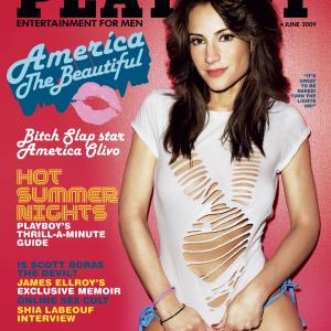 America Olivo Playboy Cover June 2009