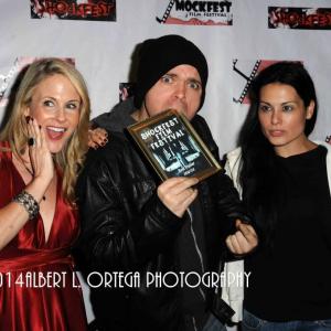 Winning Best World Premiere Trailer for the theatrical DEAD SEA trailer at Shockfest 2014 in Hollywood