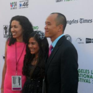 Opening night at the 14th Annual Los Angeles Latino Film Festival In this photo director Maria Victoria Ponce and actress Araceli Gonzalez