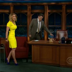 Carrie Keagan on The Late Late Show with Craig Ferguson. February 28th, 2012.