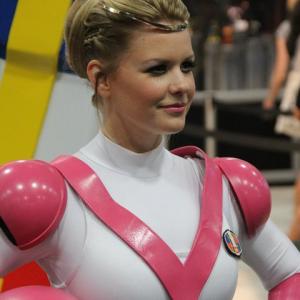 Carrie Keagan cosplay as Princess Allura from Voltron at Comic-con 2011