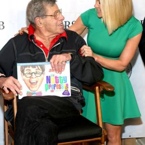 Carrie Keagan and Jerry Lewis at the New York Friars Club Event For the 50th Anniversary of Nutty Professor