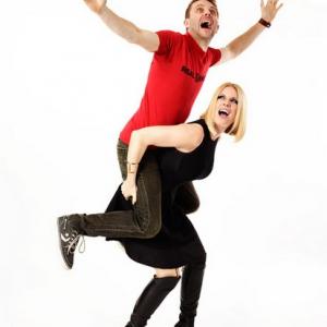 Carrie Keagan and Chris Hardwick as featured in Entertainment Weekly