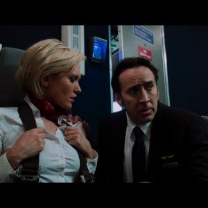 Still of Nicolas Cage and Nicky Whelan in Left Behind (2014)