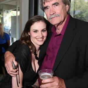 Actors Johnny McPhail and Emily Banks at the Los Angeles Film Festival premiere for Ballast. Emily is supporting Johnny in his role in the movie