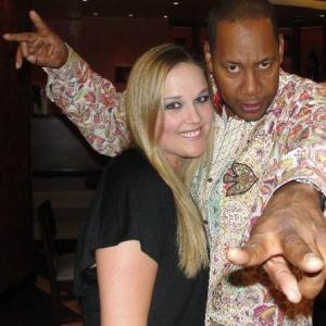 Elizabeth Fields and Mark Curry at a Las Vegas event.