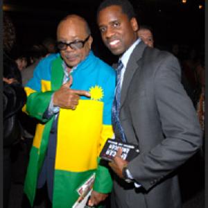 Quicny Jones and Baron Jay NAACP at DGA