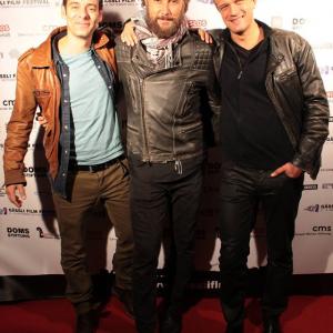 Gssli Film Festival Basel switzerland September 2015 Gal Zaks With Valry Schatz and Carlos Leal