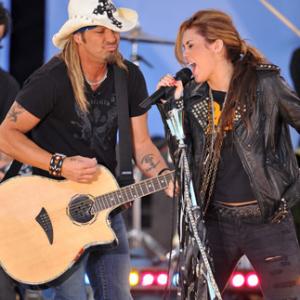 Bret Michaels and Miley Cyrus
