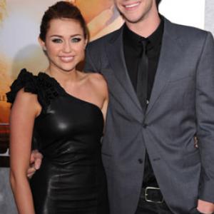 Miley Cyrus and Liam Hemsworth at event of The Last Song (2010)