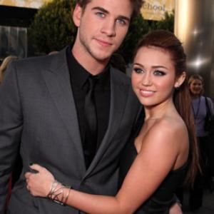 Miley Cyrus and Liam Hemsworth at event of The Last Song 2010