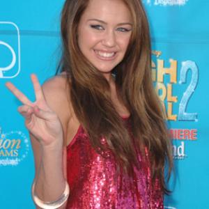Miley Cyrus at event of High School Musical 2 (2007)
