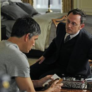 Still of Jim Caviezel and Michael Emerson in Person of Interest (2011)