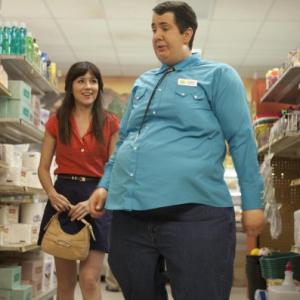 Flashback to when Barney weighed 400 pounds. Gregg Binkley. Shannon Woodward. Raising Hope.