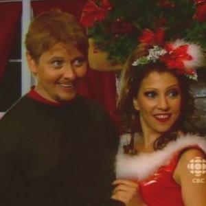 Dave Foley and Crissy Guerrero in Dave Foleys The True Meaning of Christmas Specials