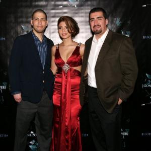 Red carpet premiere of Gone Forever with Director Jason Baustin Cici Carmen and Manuel Poblete