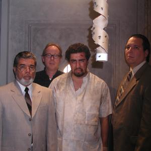Willie Morales with Lawyers and Director