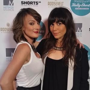 #twitterkills Producers Karla Braun and Sunah Bilsted at HollyShorts Film Festival.