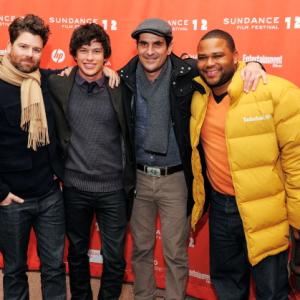 Graham Phillips with Ty Burrell, Chris Neil & Anthony Anderson