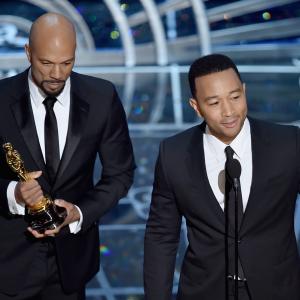 Common and John Legend at event of The Oscars 2015