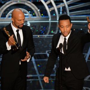 Common and John Legend at event of The Oscars 2015