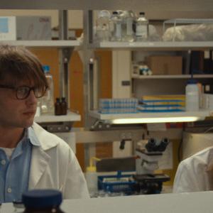 Still of Michael Pitt and Brit Marling in I Origins (2014)