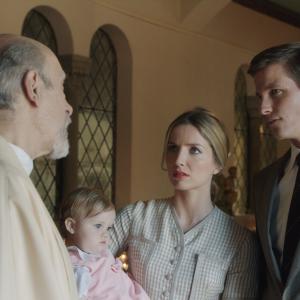 Still of Tony Amendola Ward Horton and Annabelle Wallis in Anabele 2014