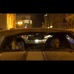 Still of Aaron Paul and Imogen Poots in Need for Speed. Istroske greicio (2014)
