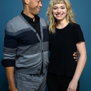 John Ridley and Imogen Poots at event of Jimi: All Is by My Side (2013)