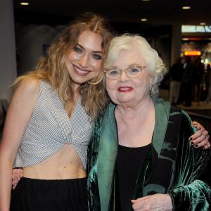 June Squibb and Imogen Poots at event of A Country Called Home 2015
