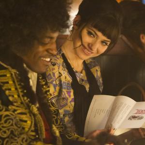 Still of André Benjamin and Imogen Poots in Jimi: All Is by My Side (2013)