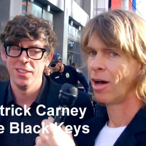 Gregory Graham aka Heavy Metal Greg interviewing Patrick Carney of The Black Keys at the 2015 Grammy Awards.