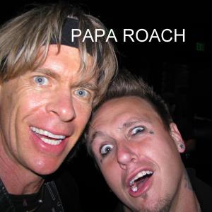 Gregory Graham aka Heavy Metal Greg and Jacoby Shaddix of Papa Roach