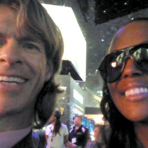 Aisha Tyler and Gregory Graham at E3 2014 event in Los Angeles on 6122014