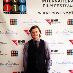 Shane Graham at the San Luis Obispo International Film Festival red carpet event of Girl On The Edge.