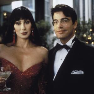 Still of Cher and Peter Gallagher in Zaidejas 1992