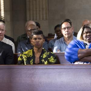 Still of Trai Byers and Gabourey Sidibe in Empire 2015