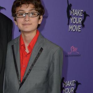 At premiere of Make Your Move