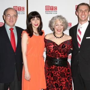 Audrey Lynn Weston with Todd Susman, Marilyn Sokol and Bill Army at Manhattan Theatre Club's 2013 Spring Gala.