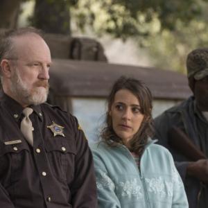 Still of Jim Beaver and Abby Miller in Justified (2010)